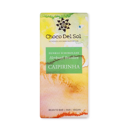Bean-to-Bar Schokolade Caipirinha Bio von Choco Del Sol Produktbild