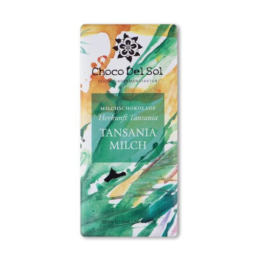 Bean-to-Bar Schokolade Tansania Milch Bio von Choco Del Sol Produkbild