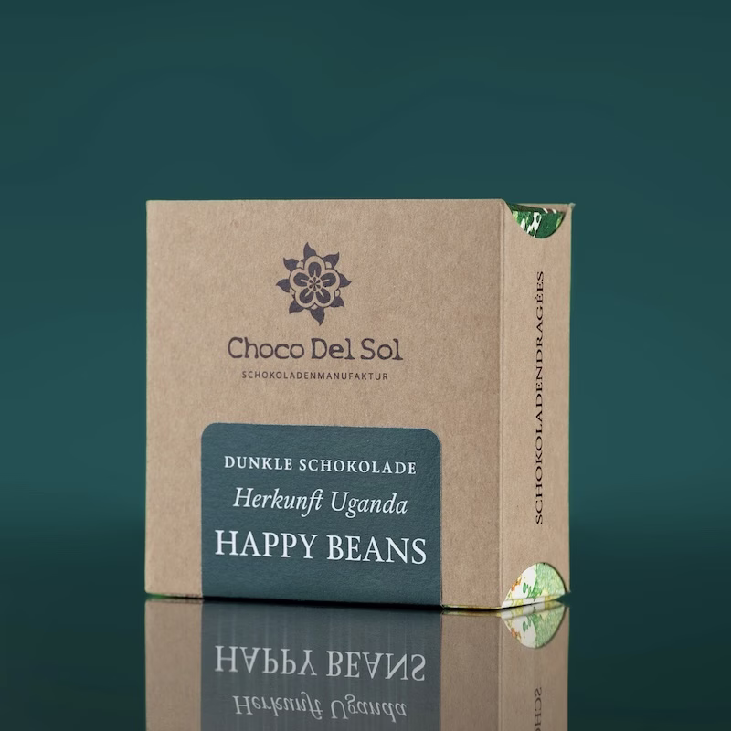 Bean-to-Bar Schokolade Happy Beans Dark Bio von Choco Del Sol Produktbild