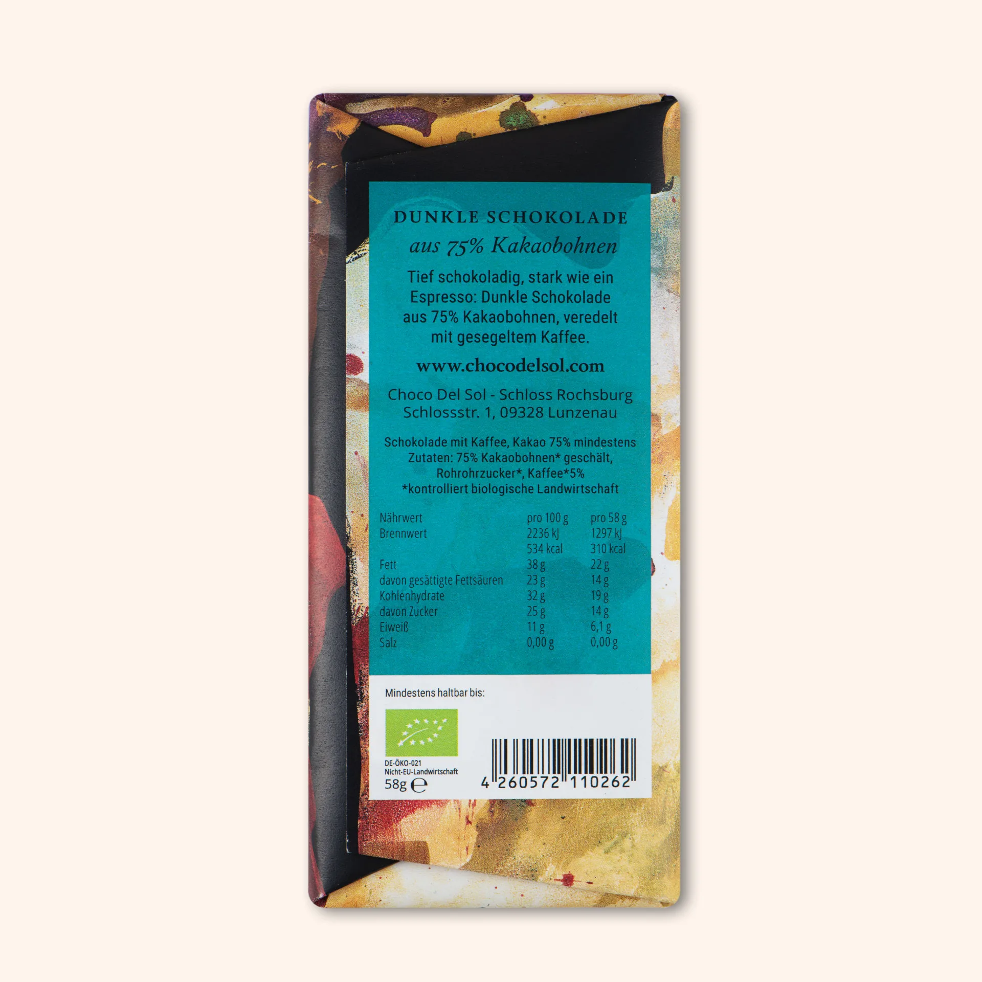 Espresso - Vegane Bio Schokolade* – Bild 2