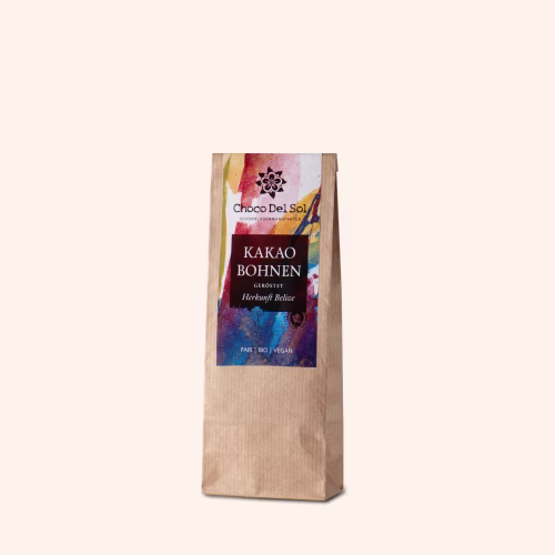 Bean-to-Bar Kakaobohnen geröstet Bio von Choco Del Sol Produktbild